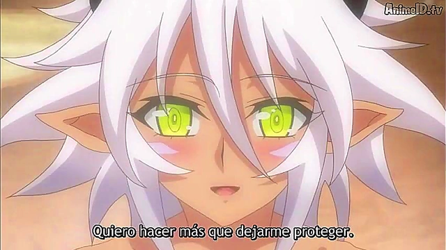 Shinmai Maou No Testament Burst – Anime Couple Engage in Hot Ecchi Action