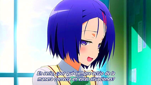 Hot Anime Chick Gets Wild in To Love-Ru Darkness Ecchi Scene