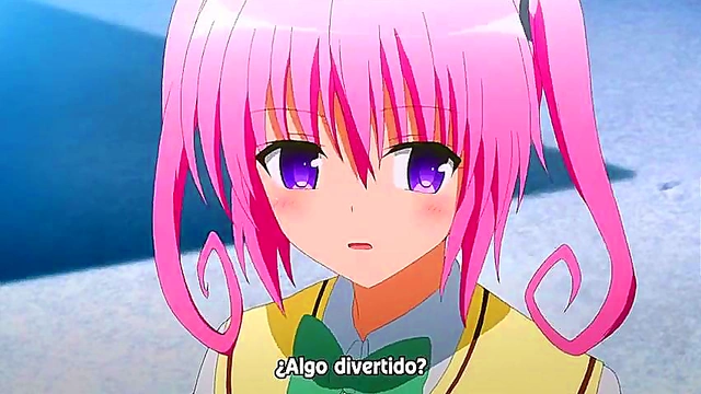 Hot Anime Chick Gets Wild in To Love-Ru Darkness Ecchi Scene