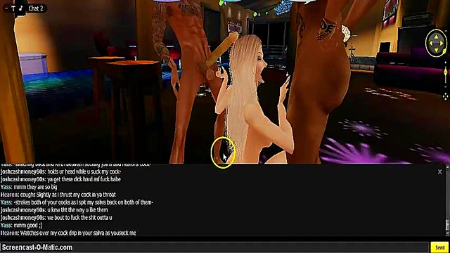 3D Hentai Cartoon Game Gangbang – IMVU Characters Get Pounded Wildly