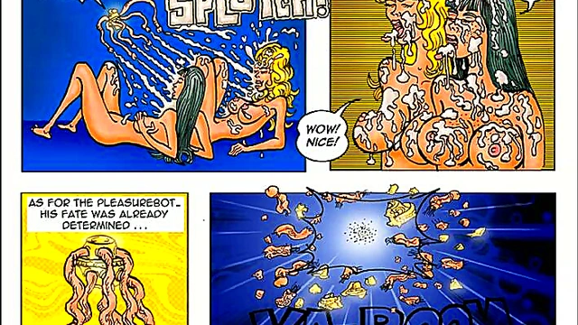 Lesbian Teens Enjoy Wild Manga Group Fun With Toys & Voyeur Action