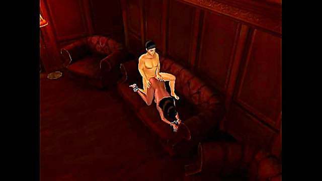 Terrence & Jet'amie's Steamy 3D Animated Sex Session