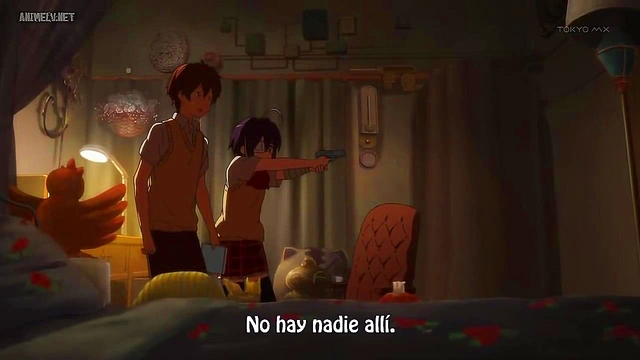 Romantic Chuunibyou Anime Couple Shares Intense Passion And Love