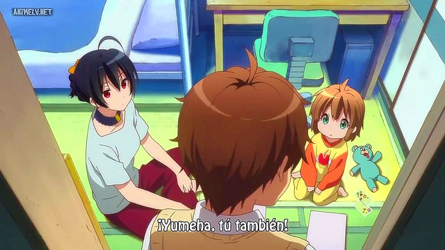 Romantic Chuunibyou Anime Couple Shares Intense Passion And Love