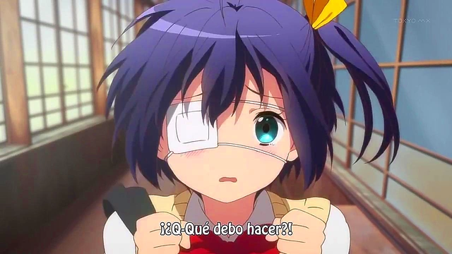 Romantic Chuunibyou Anime Couple Shares Intense Passion And Love