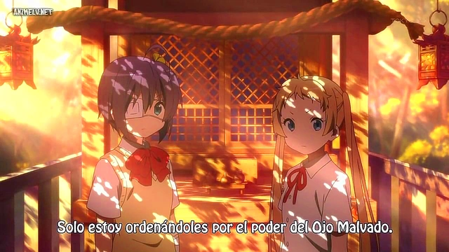 Romantic Chuunibyou Anime Couple Shares Intense Passion And Love