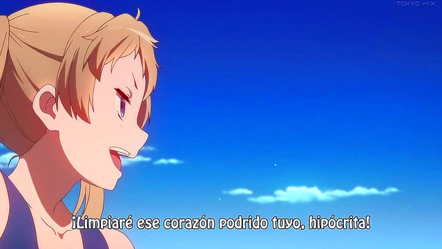 Romantic Chuunibyou Anime Couple Shares Intense Passion And Love