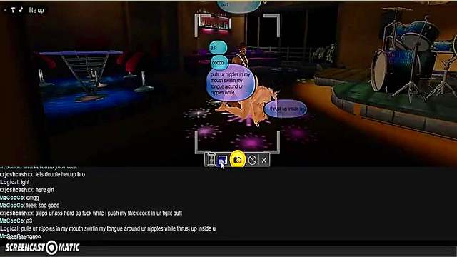 3D Anime Babe Gets Gangbanged Hard In Nighttime IMVU Adventure