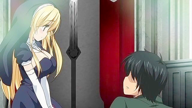 Love Colon 2 - Busty hentai nun gets creampie in church