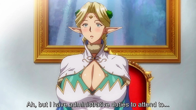 Busty Mom and Daughter Elf Hypnosis 2 - Busty hentai elf mom and daughter take facials and creampies