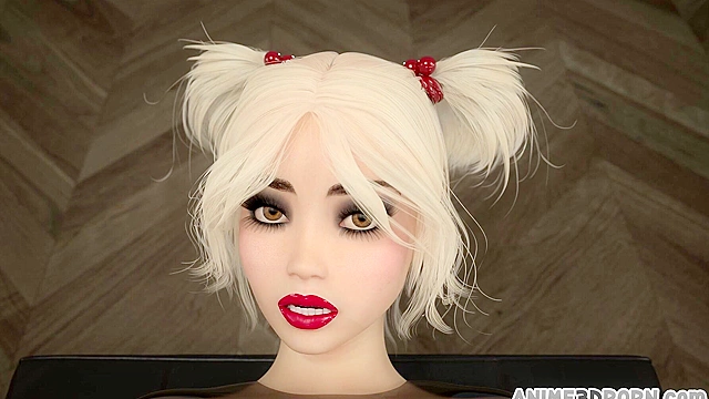 Big cock 3d futanari mistress dominates teen slut