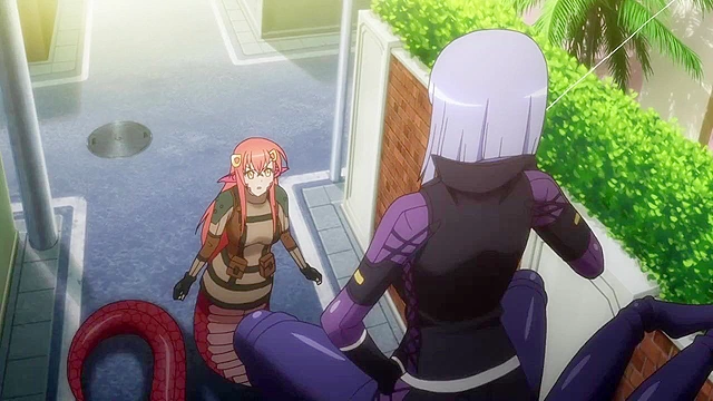 Hot anime bird babe loses her cell phone in her ass crack