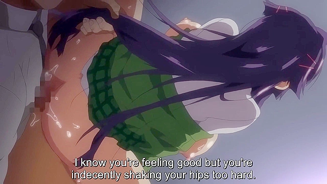 Chizuru-chan's Development Diary 5 - Busty hentai schoolgirl begs for teacher's cock