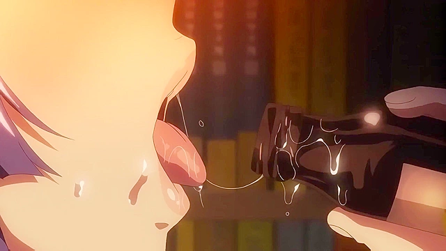 Chizuru-chan's Development Diary 5 - Busty hentai schoolgirl begs for teacher's cock