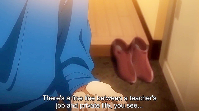 Chizuru-chan's Development Diary 5 - Busty hentai schoolgirl begs for teacher's cock