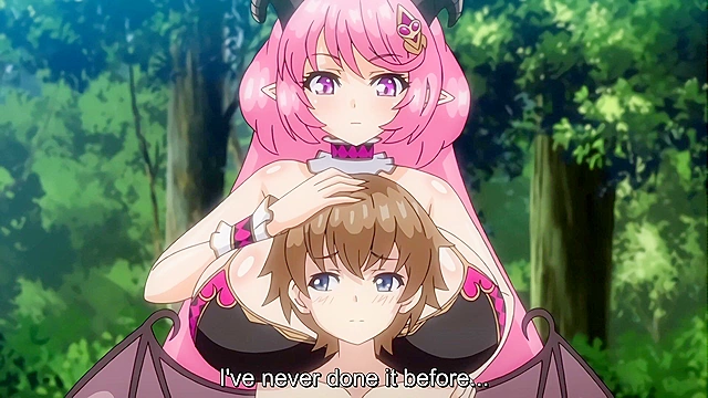 Succubus Wonderland 1 - Huge tits hentai succubus rides cock of virgin