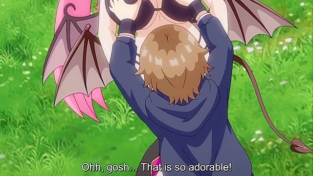 Succubus Wonderland 1 - Huge tits hentai succubus rides cock of virgin