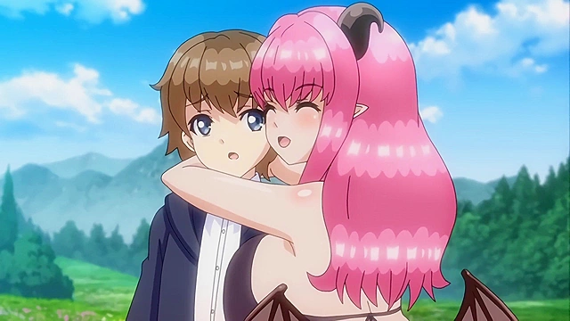 Succubus Wonderland 1 - Huge tits hentai succubus rides cock of virgin