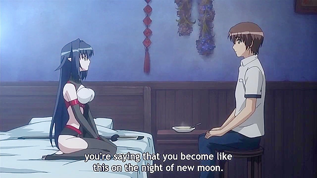 Busty elf is tied up, stuck with horny potion needles and then gangbanged