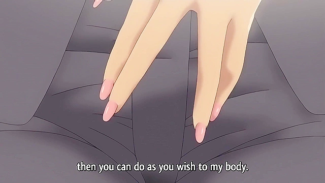 Busty High School Girls are Squishy 1 - Naughty schoolgirl seduces hentai principal