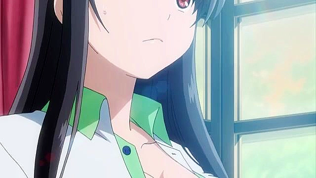 Erotic Encounters of the Alien Kind - Huge tits hentai schoolgirl fucks in the bathroom