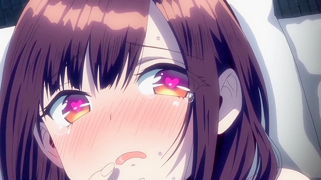 Girls Rush 2 - Busty anime schoolgirl is rescued and then romantically fucked at hot springs