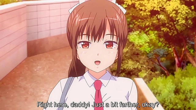 Papa Katsu! 4 - Busty teen hentai stepdaughter tied up and fucked