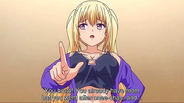 Papa Katsu! 4 - Busty teen hentai stepdaughter tied up and fucked