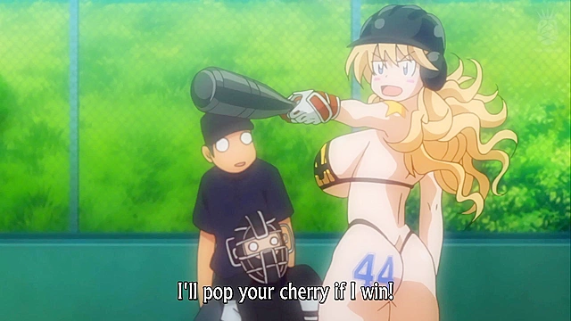 Busty blonde sports girl fucks the curvy loser with her strapon dildo