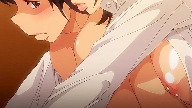 Goddess of Spectacles 1 - Huge tits anime schoolgirl fucked in classroom