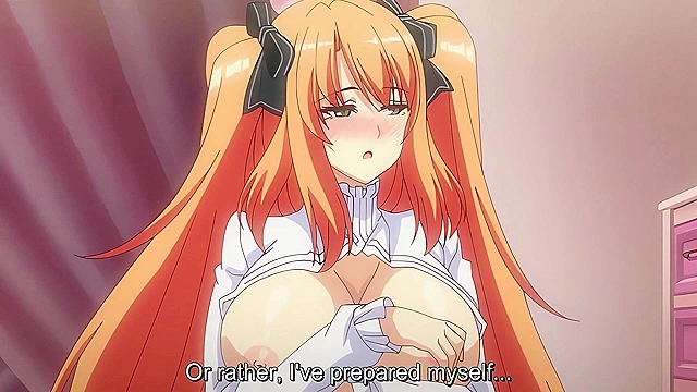 Maiden is Falling in Love With Me 2 - Hentai Trap - Busty schoolgirl fucked by guy dressed as girl