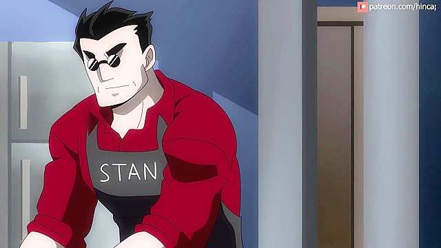 Helltaker Breakfast of Hell - Succubus gets pussy licked and nipple sucked