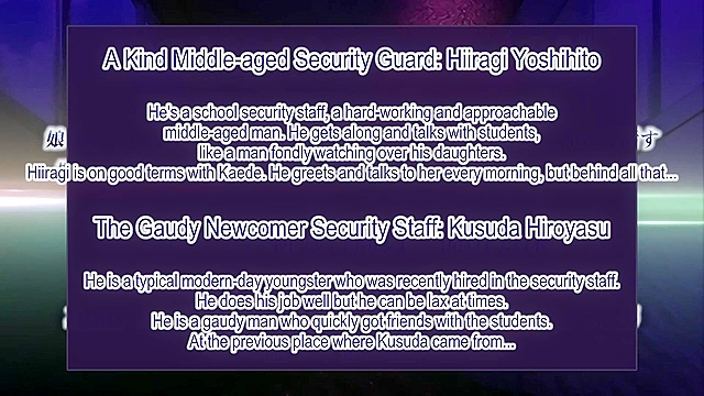 Peeping Girl 4 - Dirty security guard creampies a busty anime schoolgirl