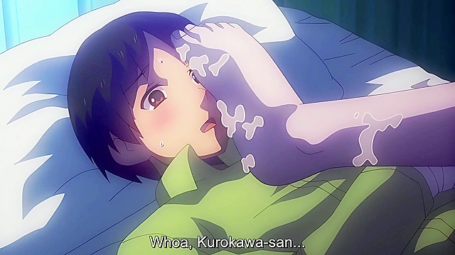 Semen Extraction Ward 2 - Busty hentai nurse makes patient jizz with her feet