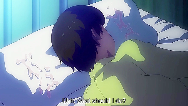 Semen Extraction Ward 2 - Busty hentai nurse makes patient jizz with her feet