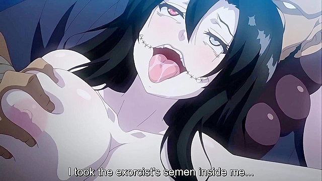 Hanako of the Bathroom 4 - Busty evil spirit gets gangbanged in alley