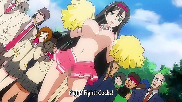 Addicted to Gangbang 2 - Horny anime schoolgirl gets gangbanged fucked in classroom