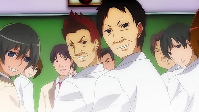 Addicted to Gangbang 2 - Horny anime schoolgirl gets gangbanged fucked in classroom