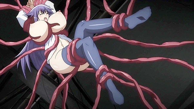 Those Science Freaks - Furry with huge tits gets milked by robot machine tentacles