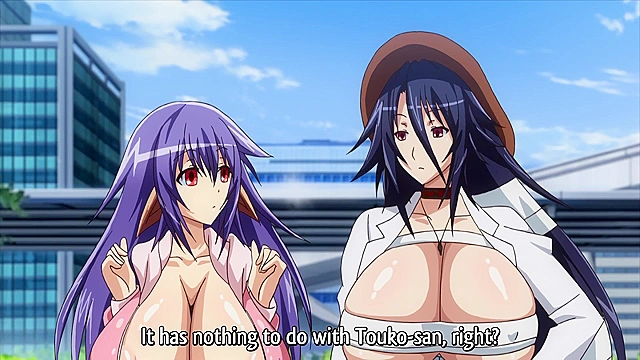 Those Science Freaks - Furry with huge tits gets milked by robot machine tentacles