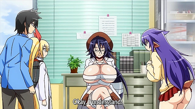 Those Science Freaks - Furry with huge tits gets milked by robot machine tentacles