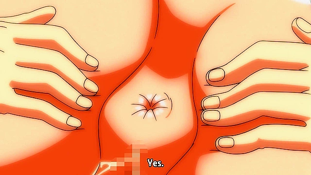 M's Daily Life in the S House 1 - Busty anime redhead is tied up and dudes jerk off on her