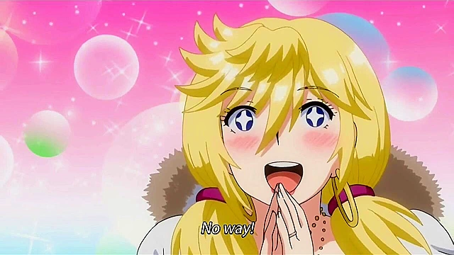 Hitozuma Life: One Time Gal 1 - Busty blonde hentai milf gives three young guys nasty blowjobs