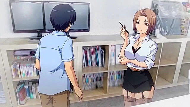 Ero Manga! 1 - Manga artist uses vibrators on busty newbie employee