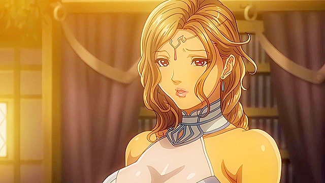 A Married Woman's Healing Touch - Cheating hentai milf fixes mana problem with pussy