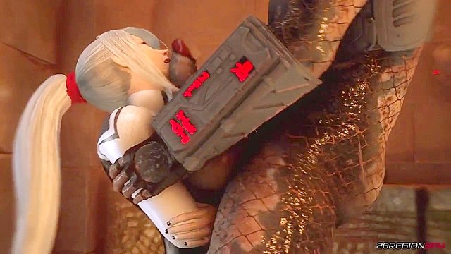 Unknown Planet X - Samus Aran rough fucked by Predator