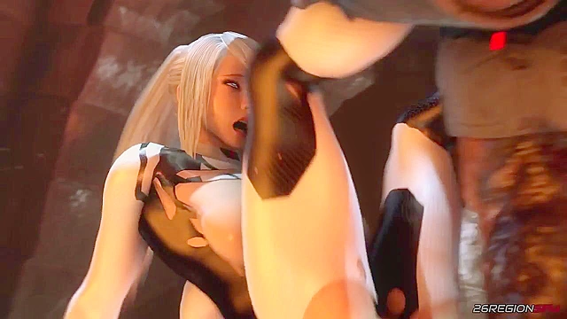 Unknown Planet X - Samus Aran rough fucked by Predator