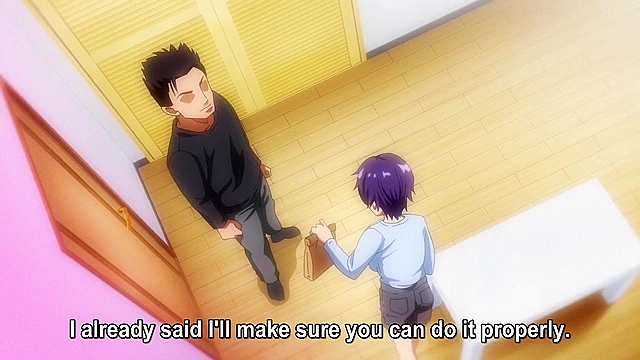 Mako-chan's Development Diary 3 - Brother fucks busty hentai sister while boyfriend in other room