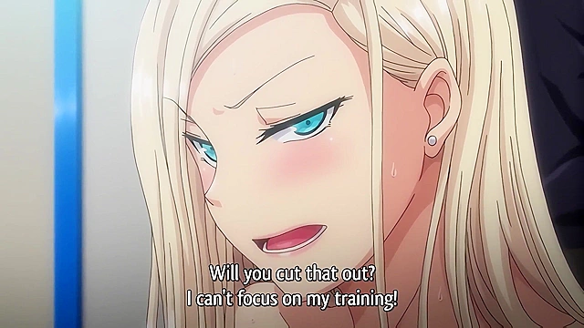 Hypnosis Sex Guidance 2 - Ugly teacher fucks busty blonde student in bathroom