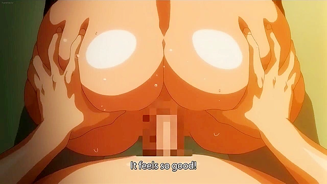 I Want to be Squeezed by My Lewd Older Sister 1 - Sister seduces her anime brother with huge tits